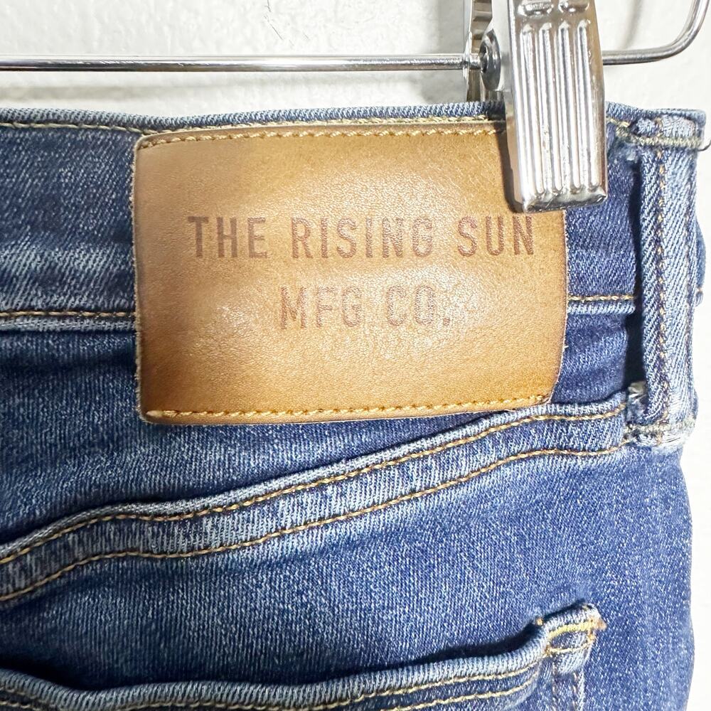 Rising Sun & Co Straight Leg Jeans Medium Wash Stretch Denim sz 30x30 - Picture 4 of 9